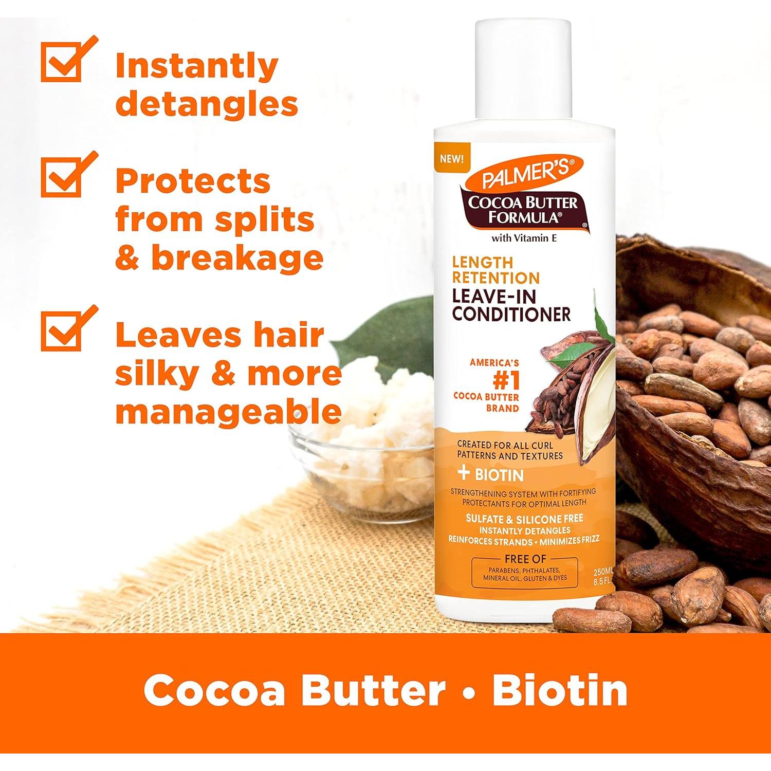 Acondicionador Sin Enjuague Palmer's Manteca de Cacao 240ml