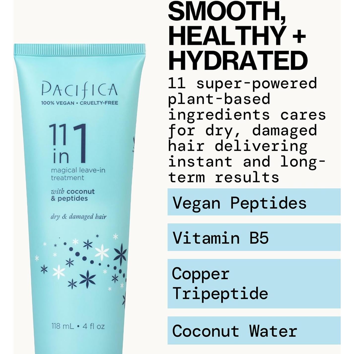 Acondicionador Sin Enjuague Pacifica 11 en 1 - 113g