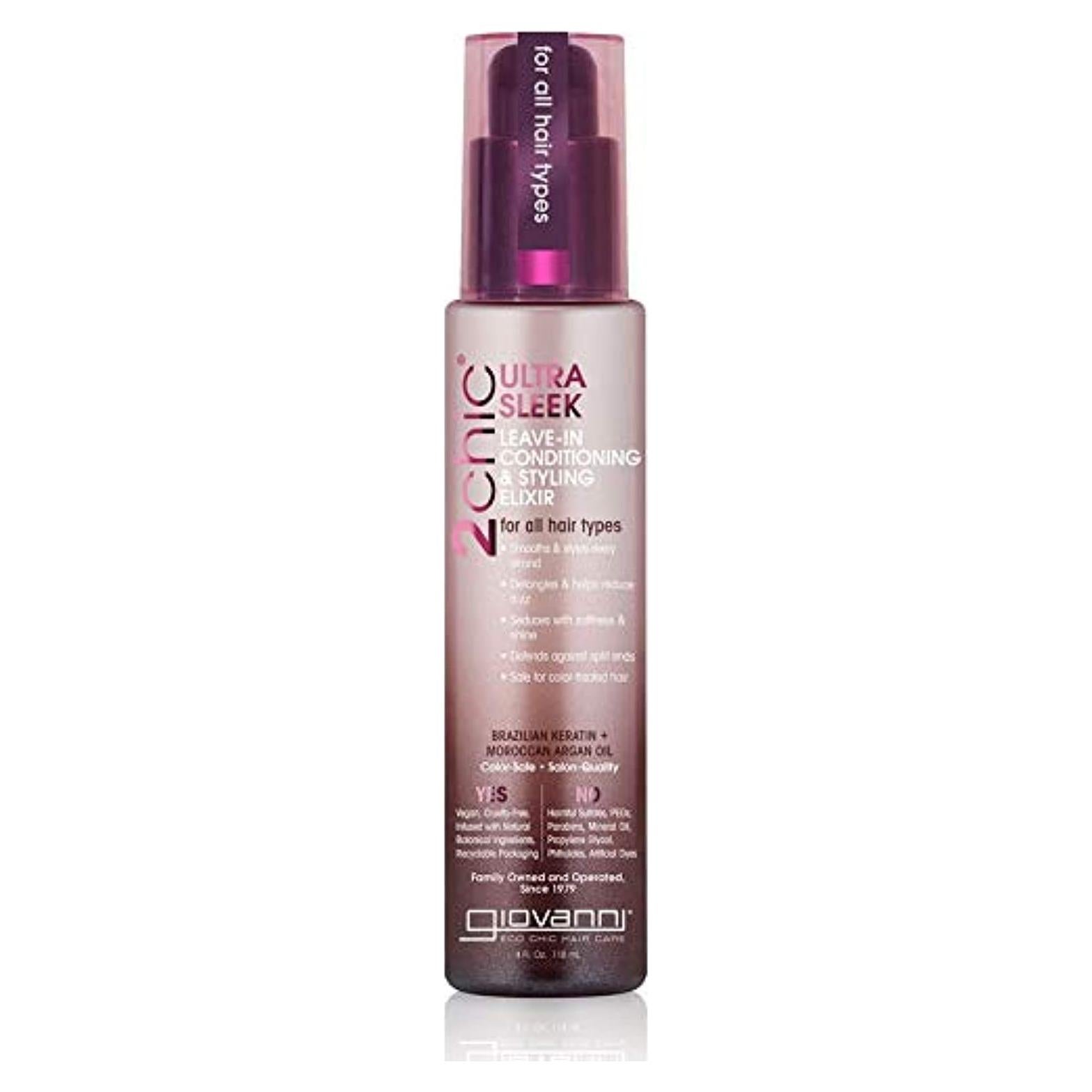 Acondicionador sin Enjuague Giovanni 2chic 118 ml - Anti-Frizz