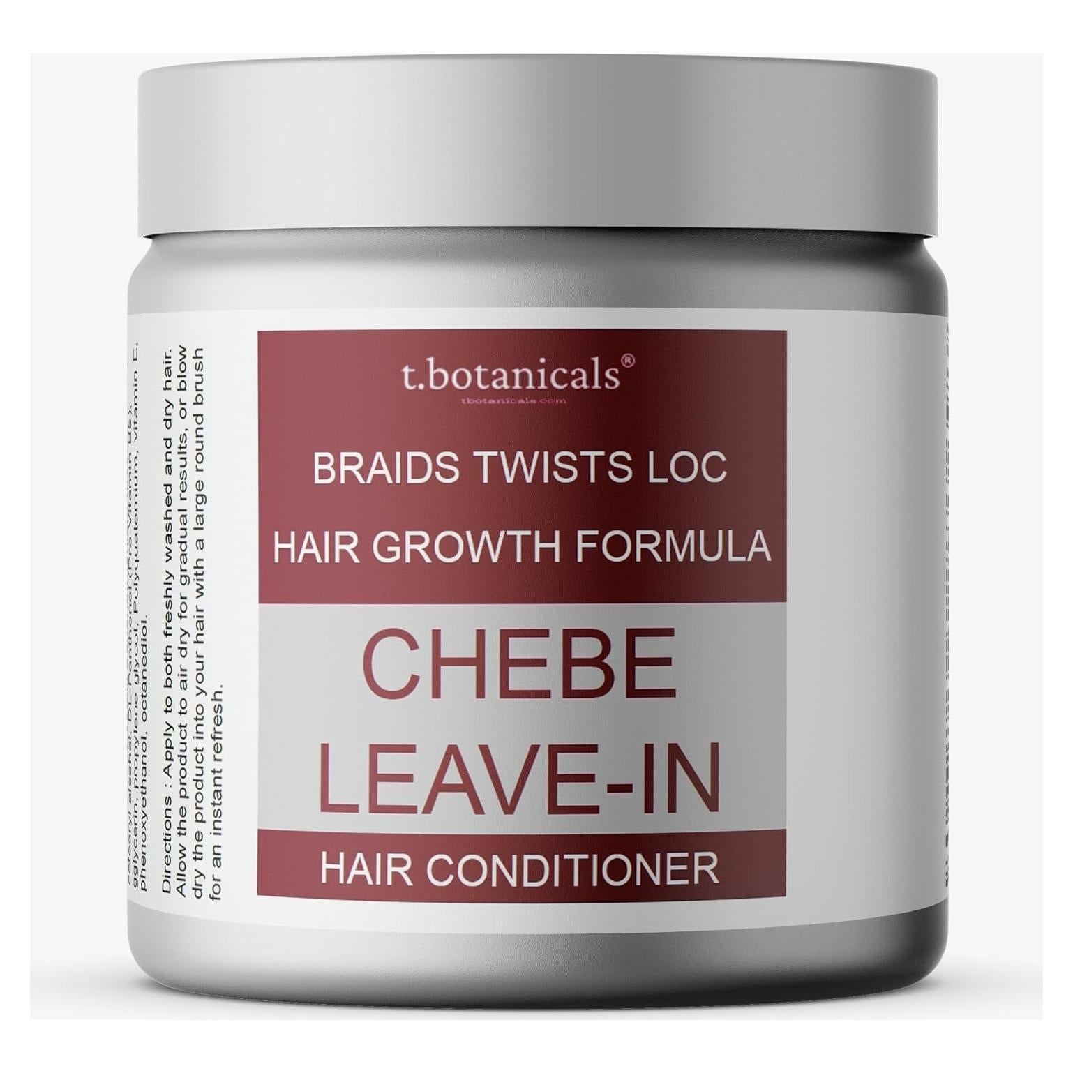 Acondicionador Leave-In Chebe t.botanicals 226.8g Crecimiento Cabello