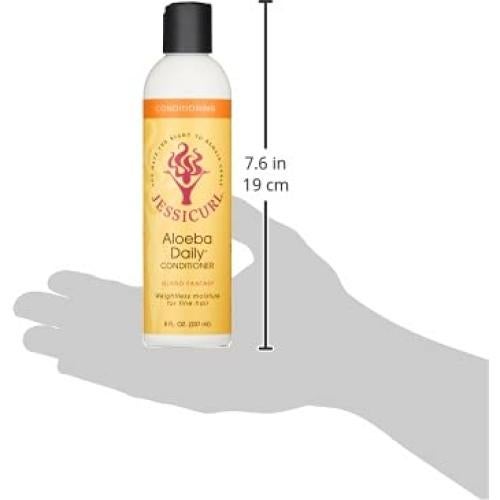 Acondicionador Diario Aloeba Jessicurl 236 ml - Hidratante Fino