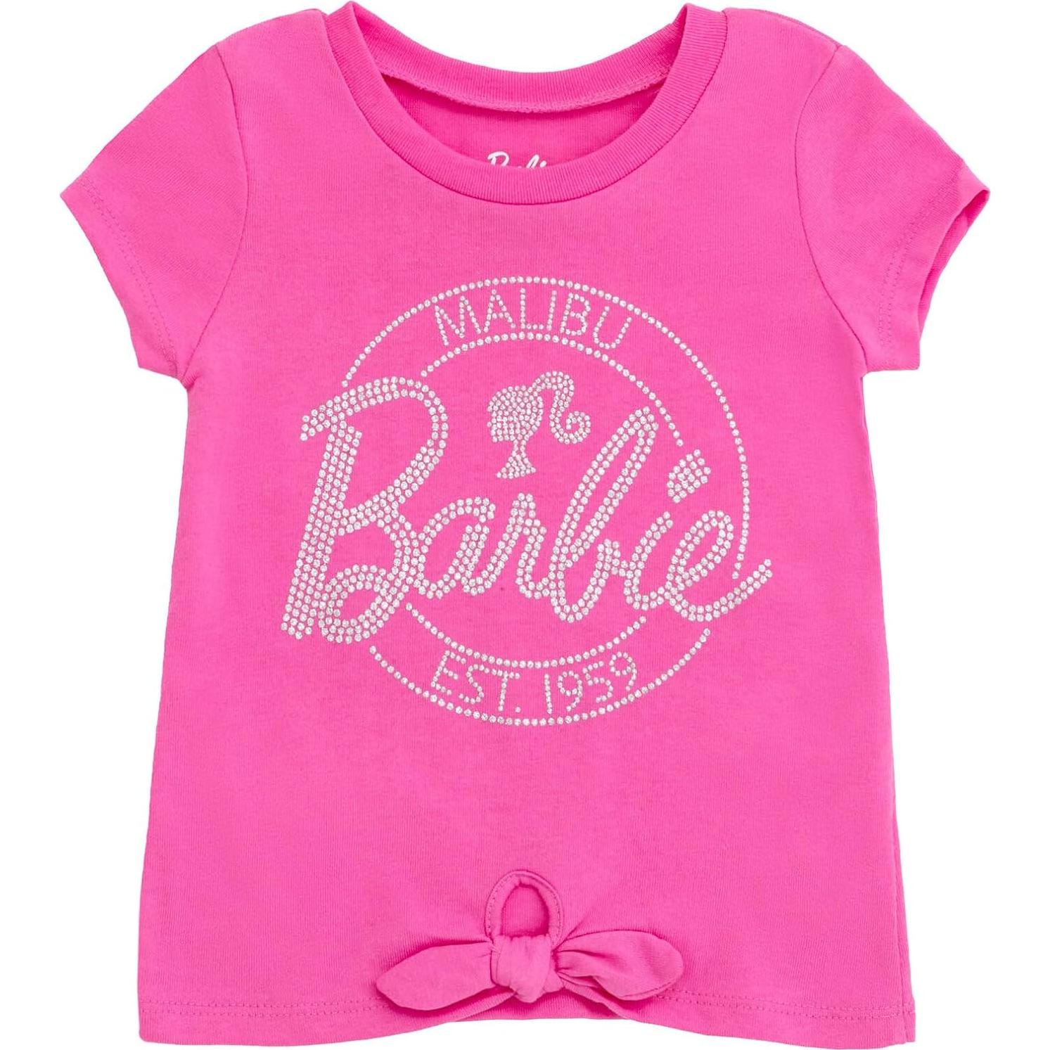 Conjunto camiseta y leggings Barbie para niñas 2T-16 años