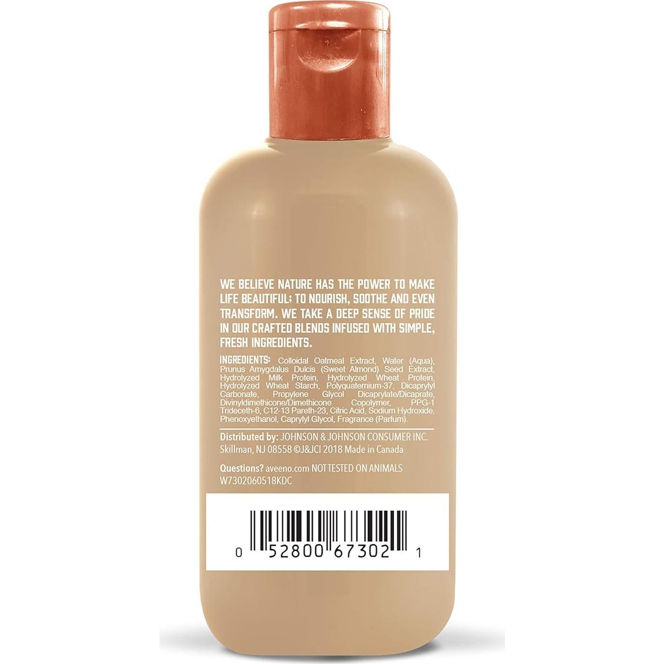 Acondicionador Sin Enjuague Aveeno Leche de Avena 92g Hidratante