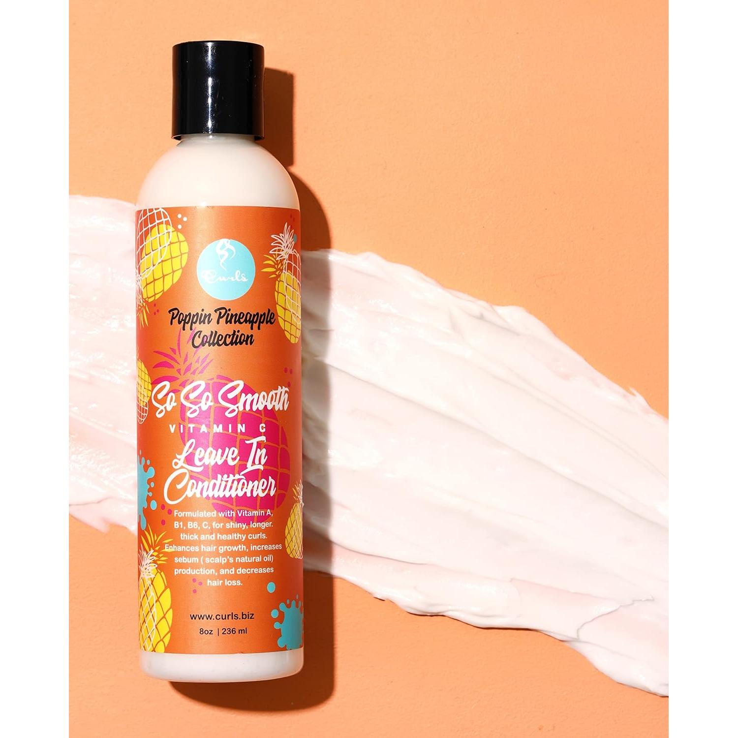 Acondicionador Sin Enjuague CURLS Curls Poppin Piña 226g