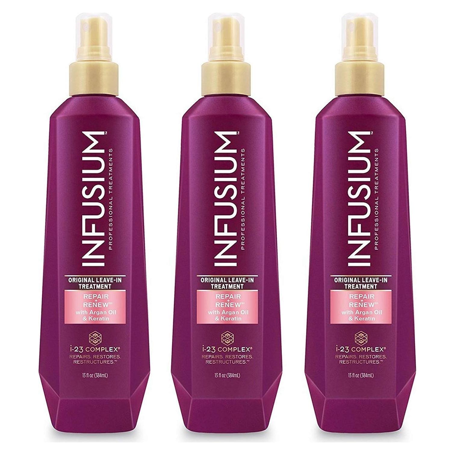Infusium Tratamiento Sin Enjuague Original 384 mL - Paquete de 3