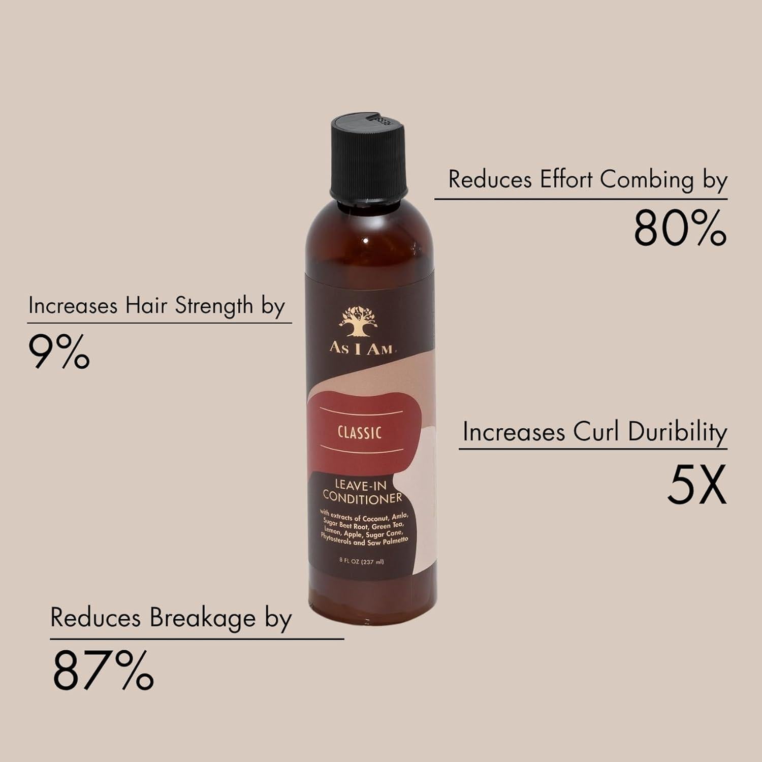 Acondicionador Desenredante As I Am 226.8g Hidratante