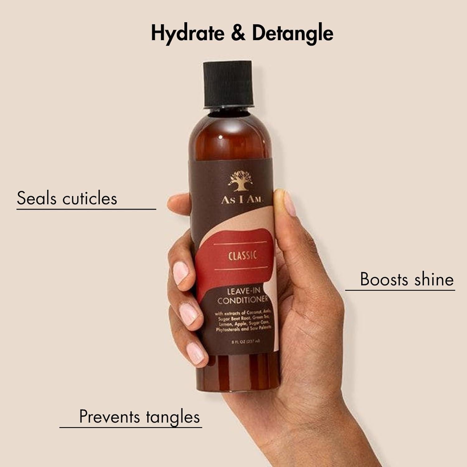 Acondicionador Desenredante As I Am 226.8g Hidratante