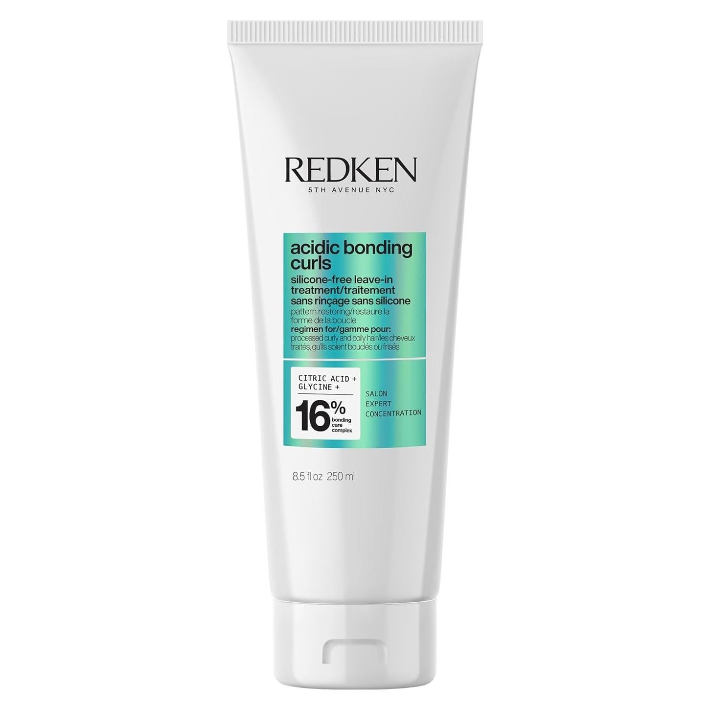Tratamiento Sin Enjuague Redken Acidic Bonding Curls 240g - Hidratación y Protección Térmica