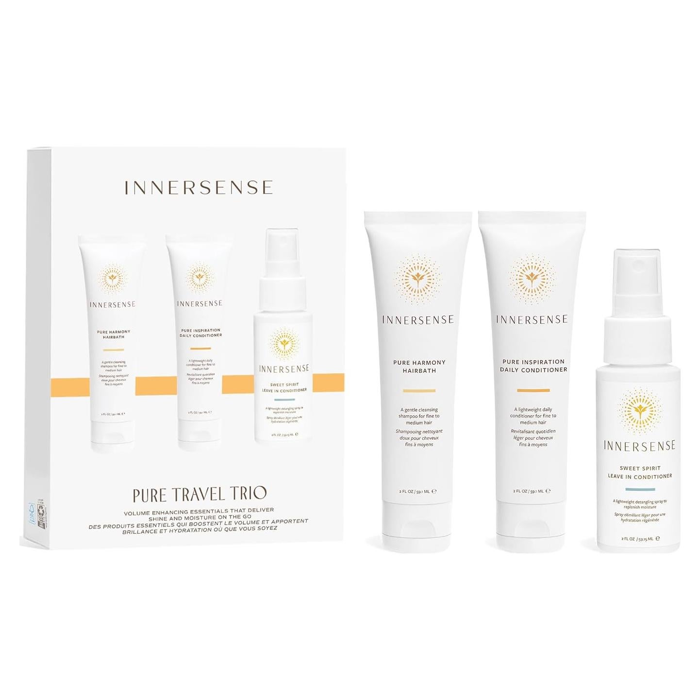 Trío de Cuidado del Cabello Innersense Pure Harmony 3 Piezas