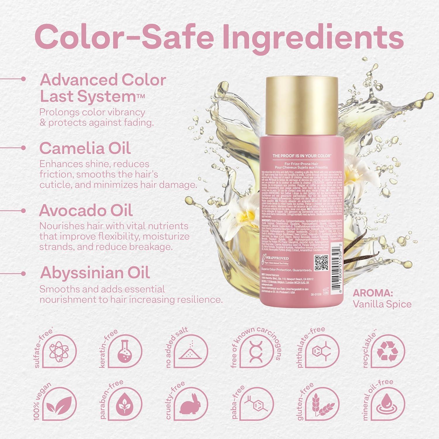 ColorProof Suavizante Sin Enjuague Plush Locks 198.4 ml - Anti-Frizz