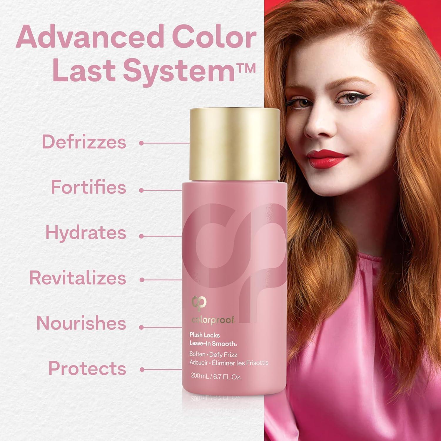 ColorProof Suavizante Sin Enjuague Plush Locks 198.4 ml - Anti-Frizz