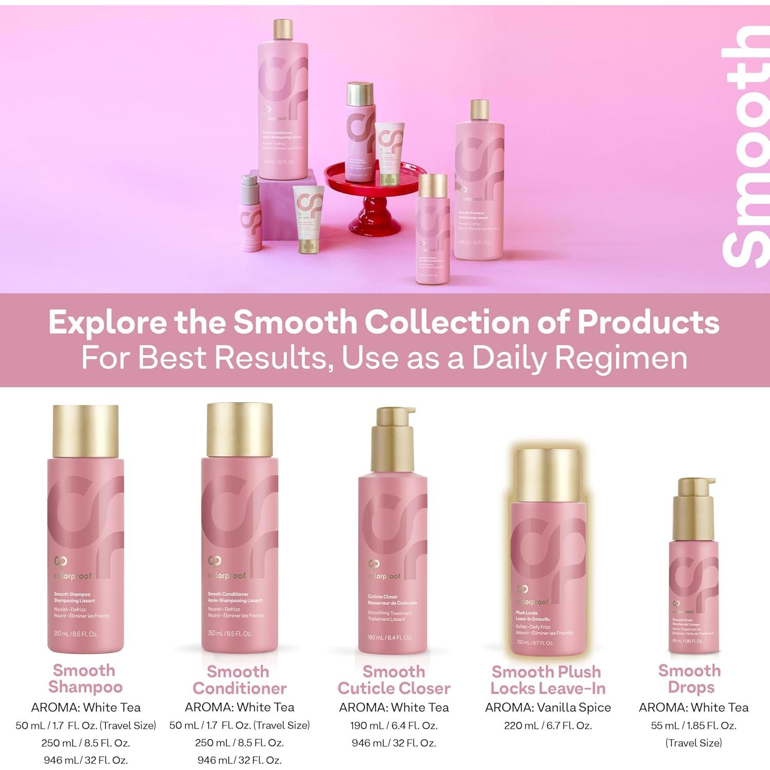 ColorProof Suavizante Sin Enjuague Plush Locks 198.4 ml - Anti-Frizz