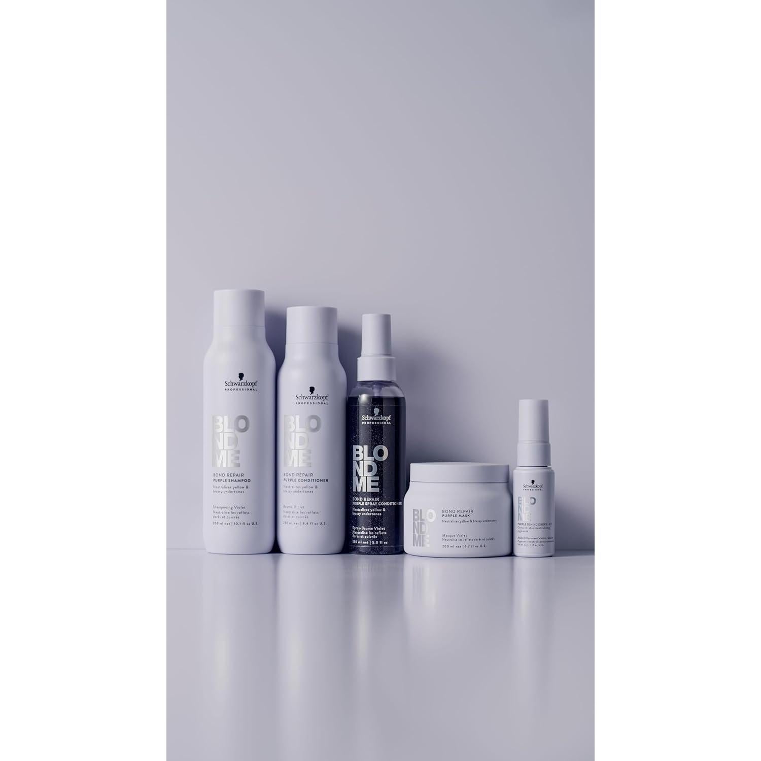 Acondicionador en Spray Reparador BlondMe 148 ml - Cabello Rubio Frío