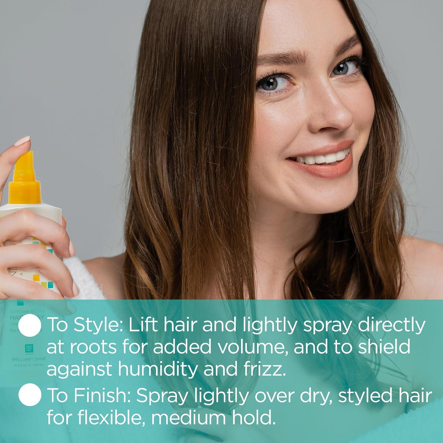 Spray para Cabello Brillante Andalou Naturals 242 ml