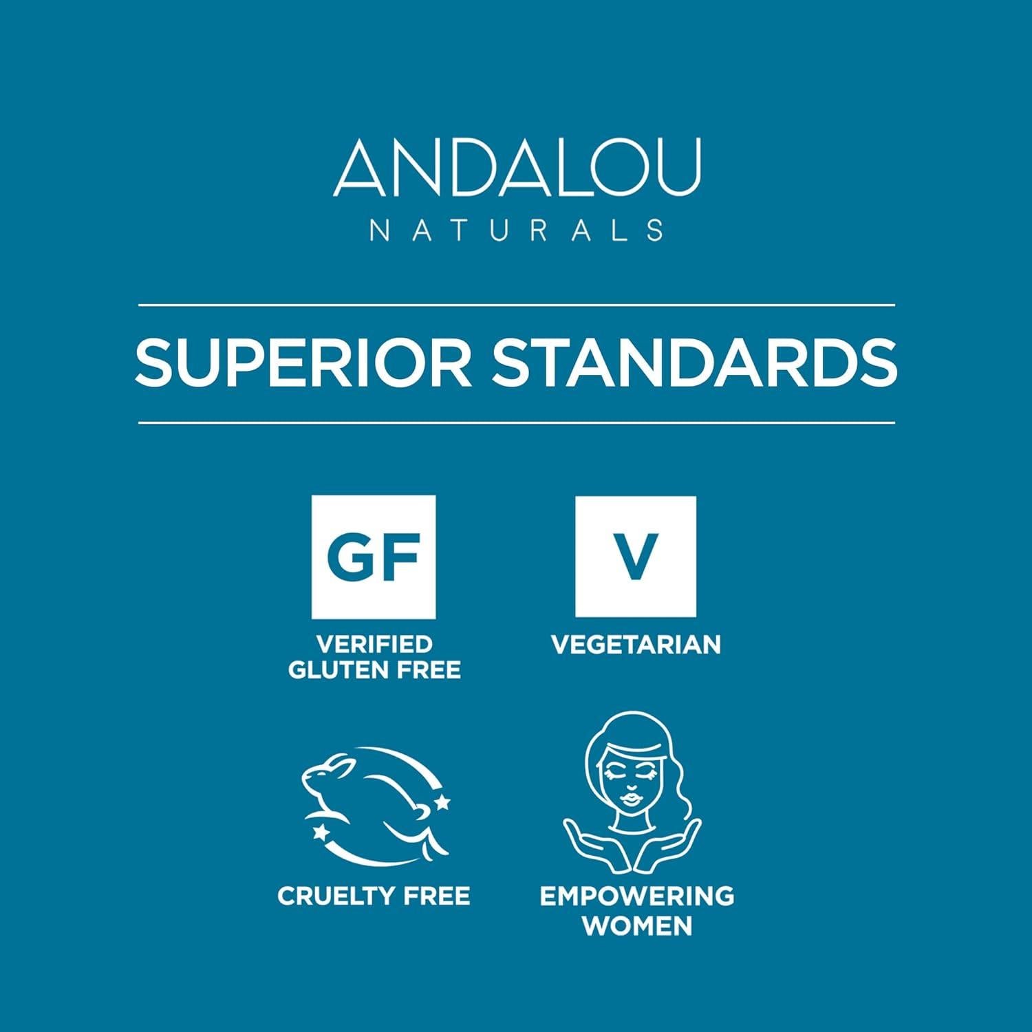 Spray para Cabello Brillante Andalou Naturals 242 ml