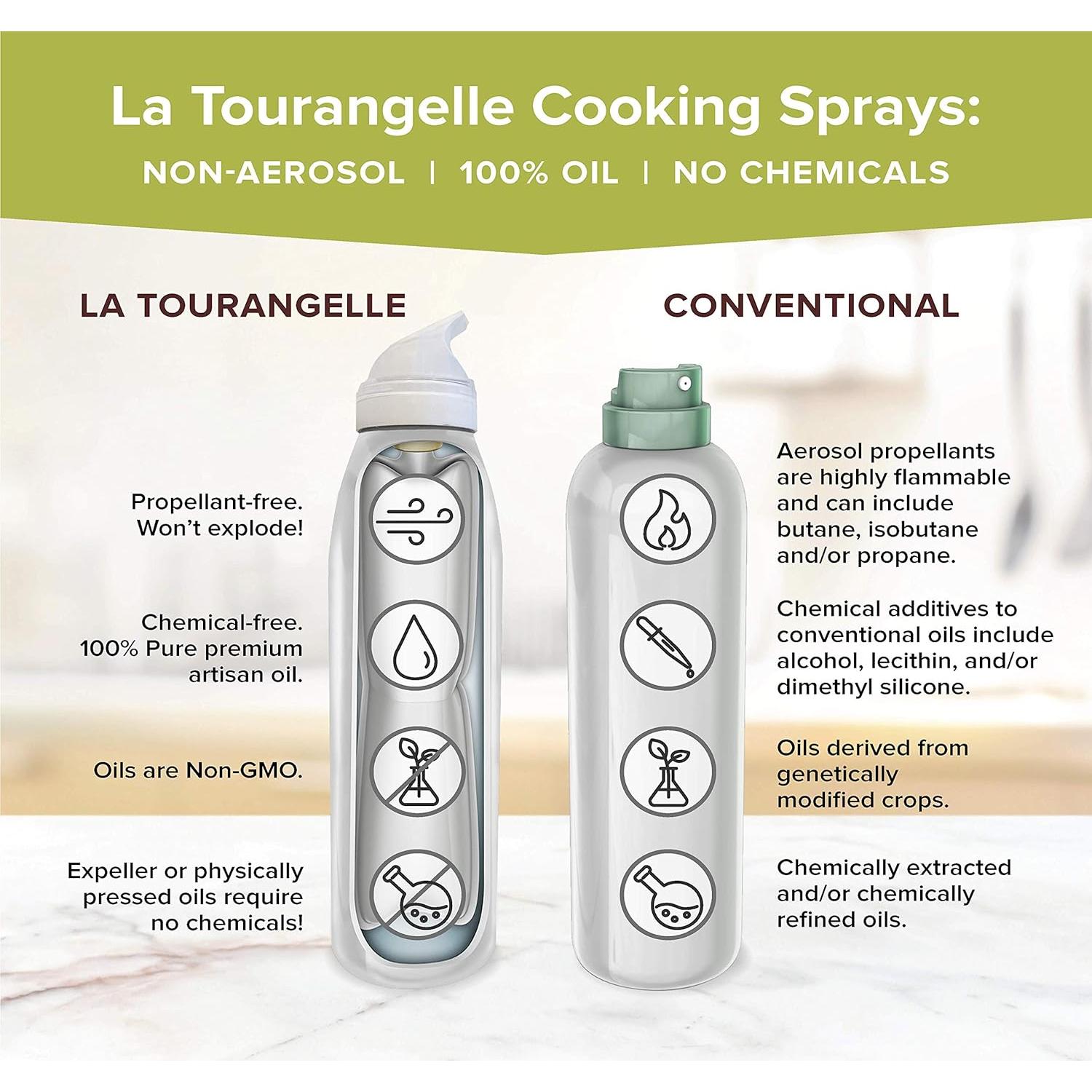 Spray de Aceite de Aguacate La Tourangelle 148 ml x2 Natural