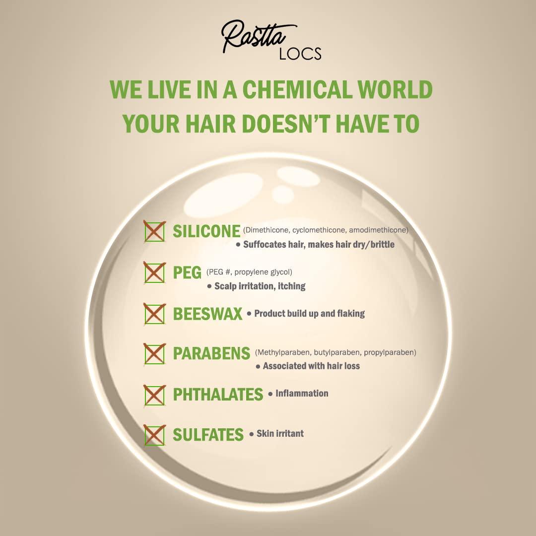 Spray Acondicionador Hidratante Rastta Locs 118 ml - Agua de Rosas y Menta