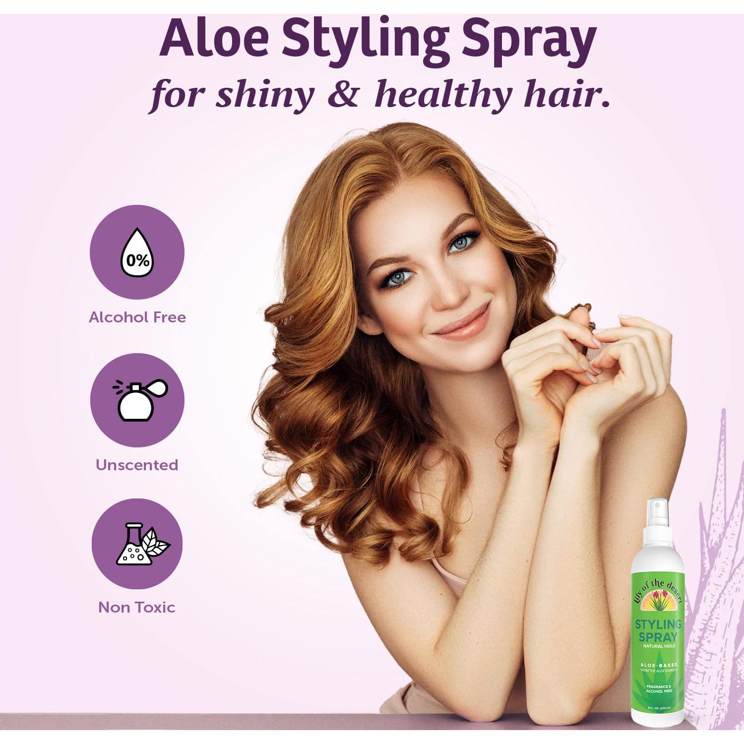 Spray para el Cabello Lirio del Desierto Aloe Vera 236 ml