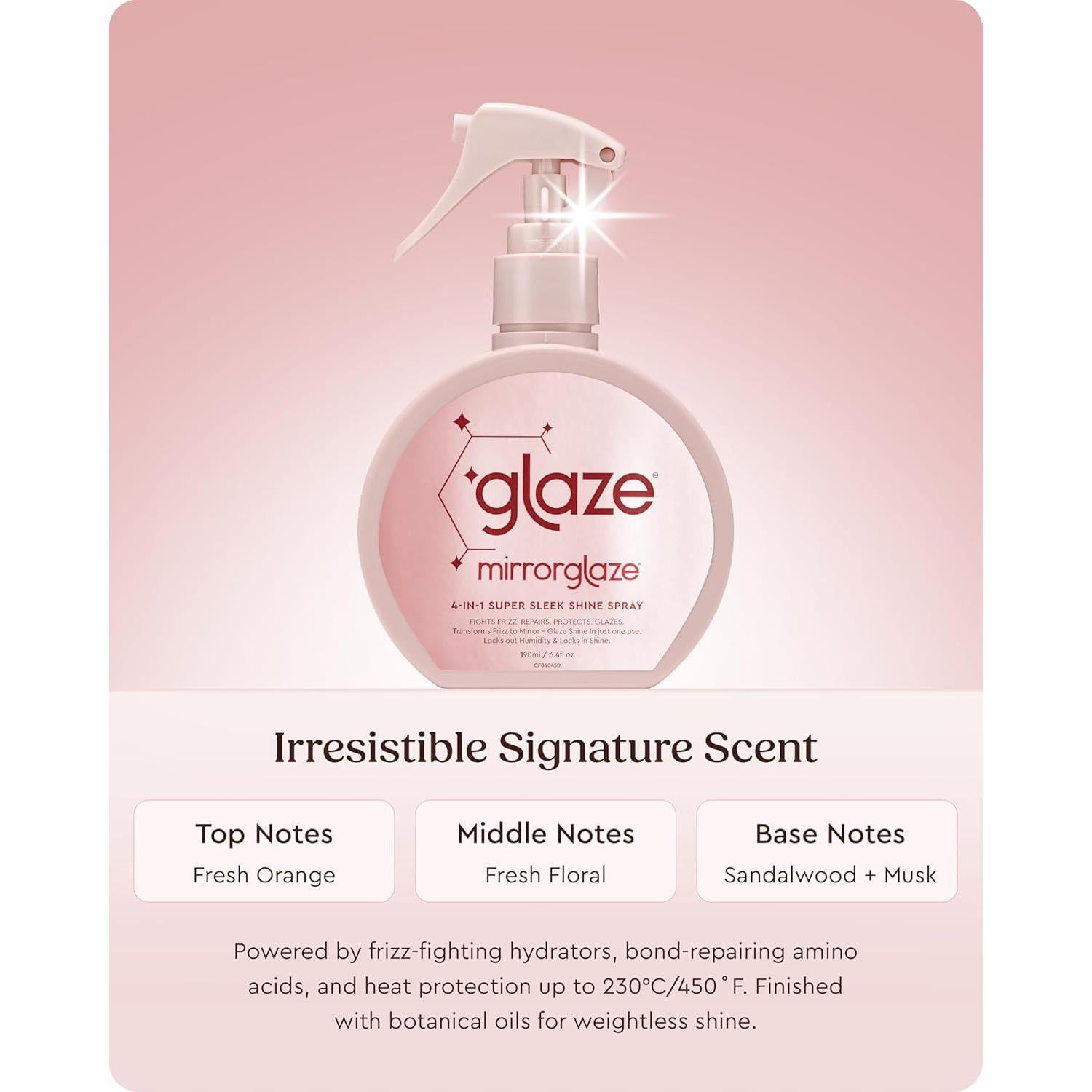 Spray Brillo Espejo Glaze 230 g - Anti-Frizz y Protección Calor