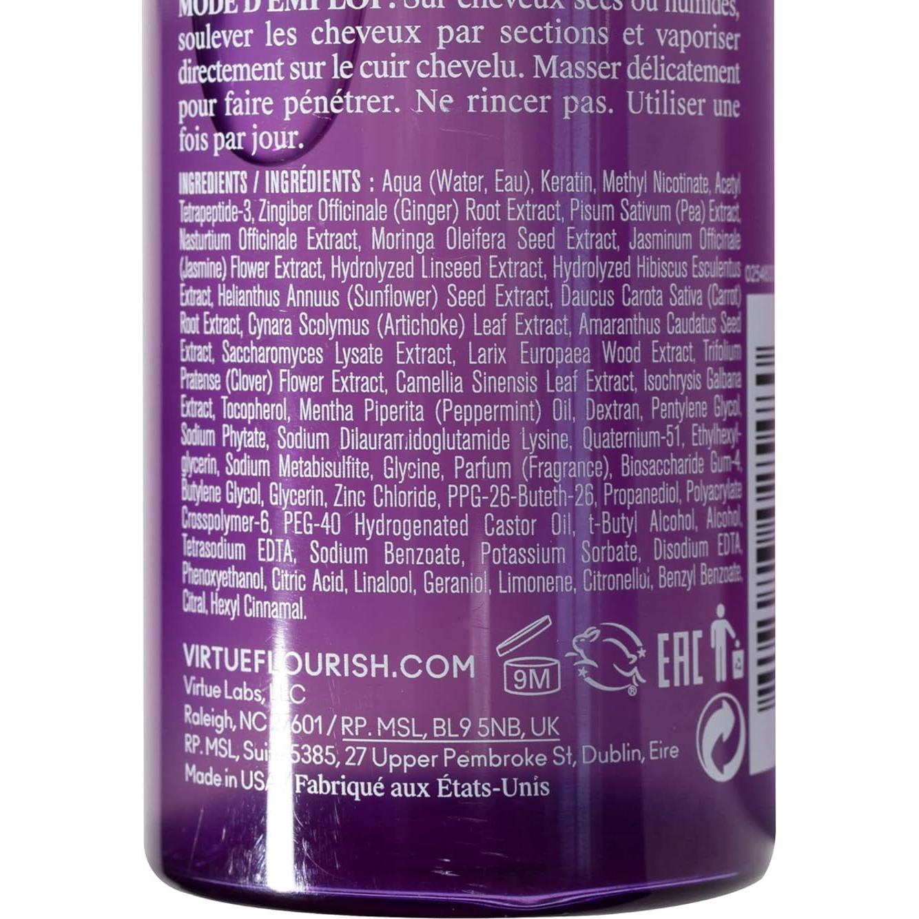 Spray Aumento Densidad Cabello Virtue Flourish 118 ml