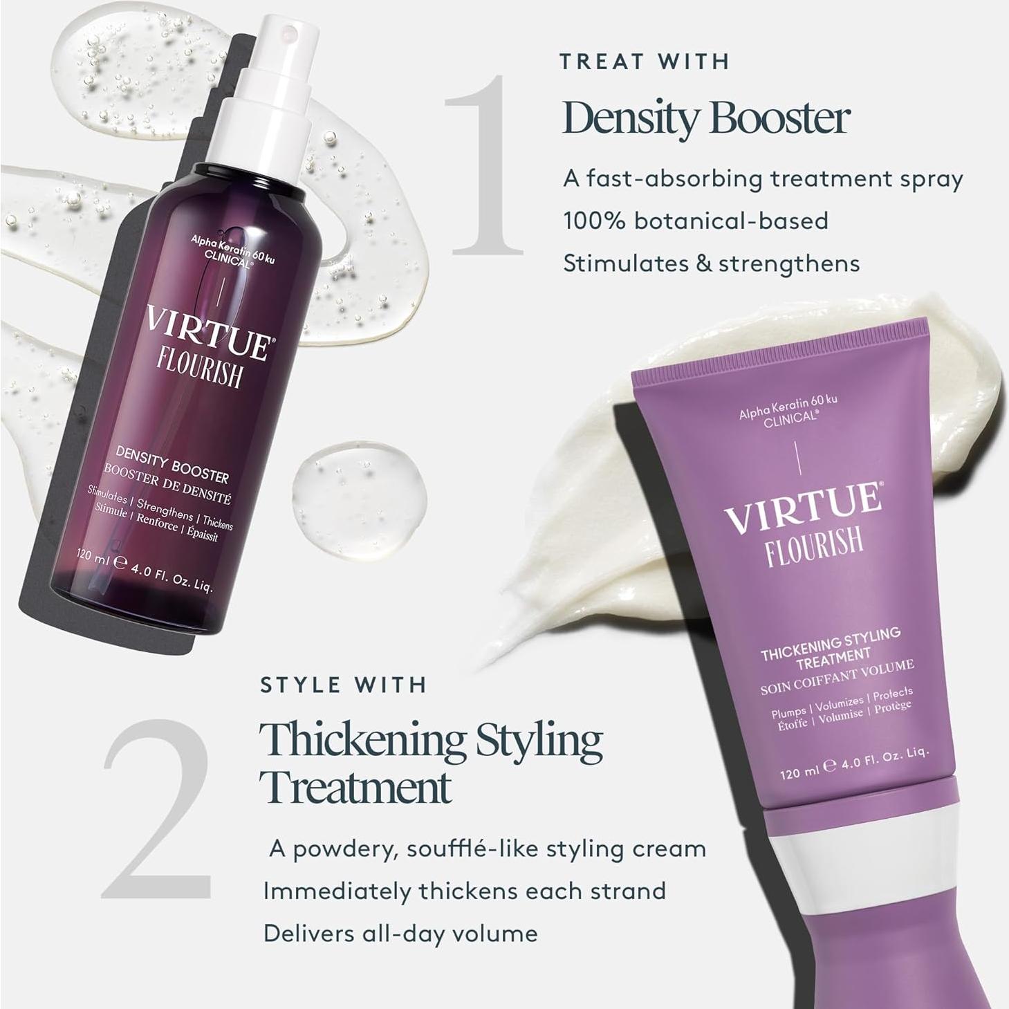 Spray Aumento Densidad Cabello Virtue Flourish 118 ml