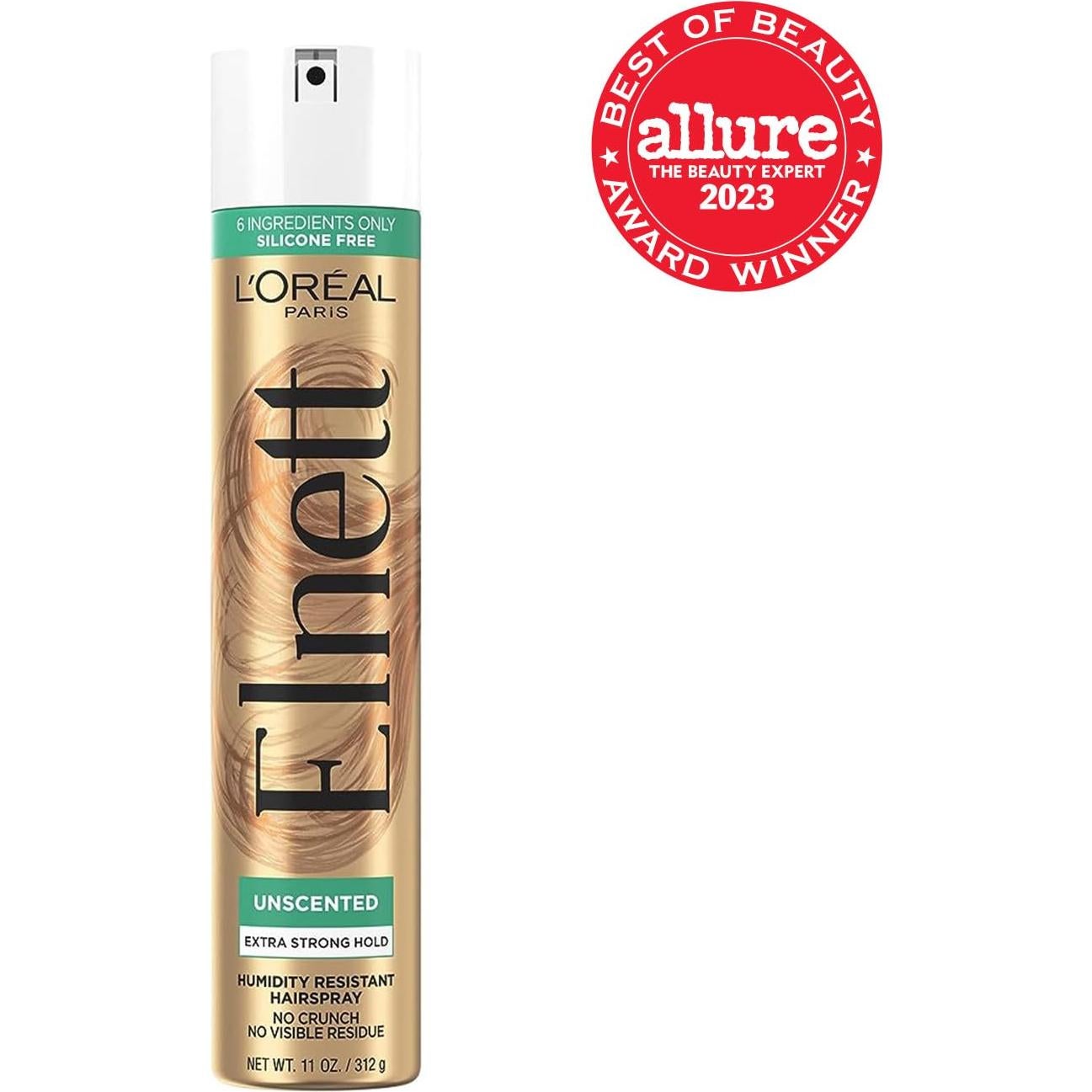 Spray Fijador Extra Fuerte L'Oreal Paris Elnett 311g x2 Sin Fragancia