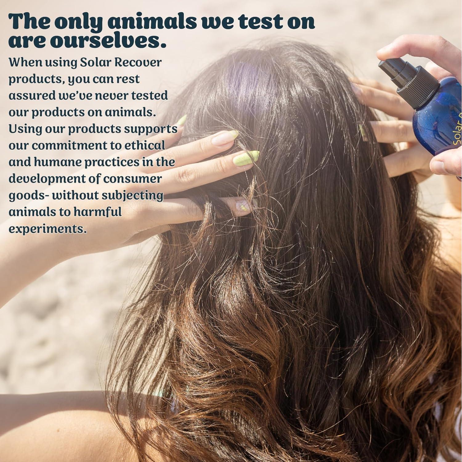 Acondicionador Capilar Natural Solar Recover 236.6 ml Spray Sin Enjuague