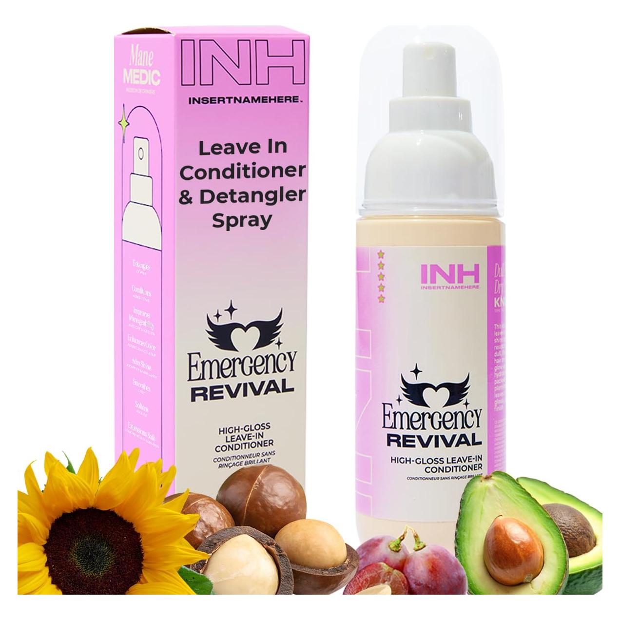 Spray Acondicionador Sin Enjuague INH 113g - Control de Frizz