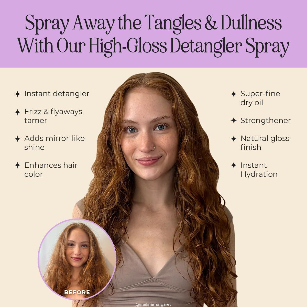 Spray Acondicionador Sin Enjuague INH 113g - Control de Frizz