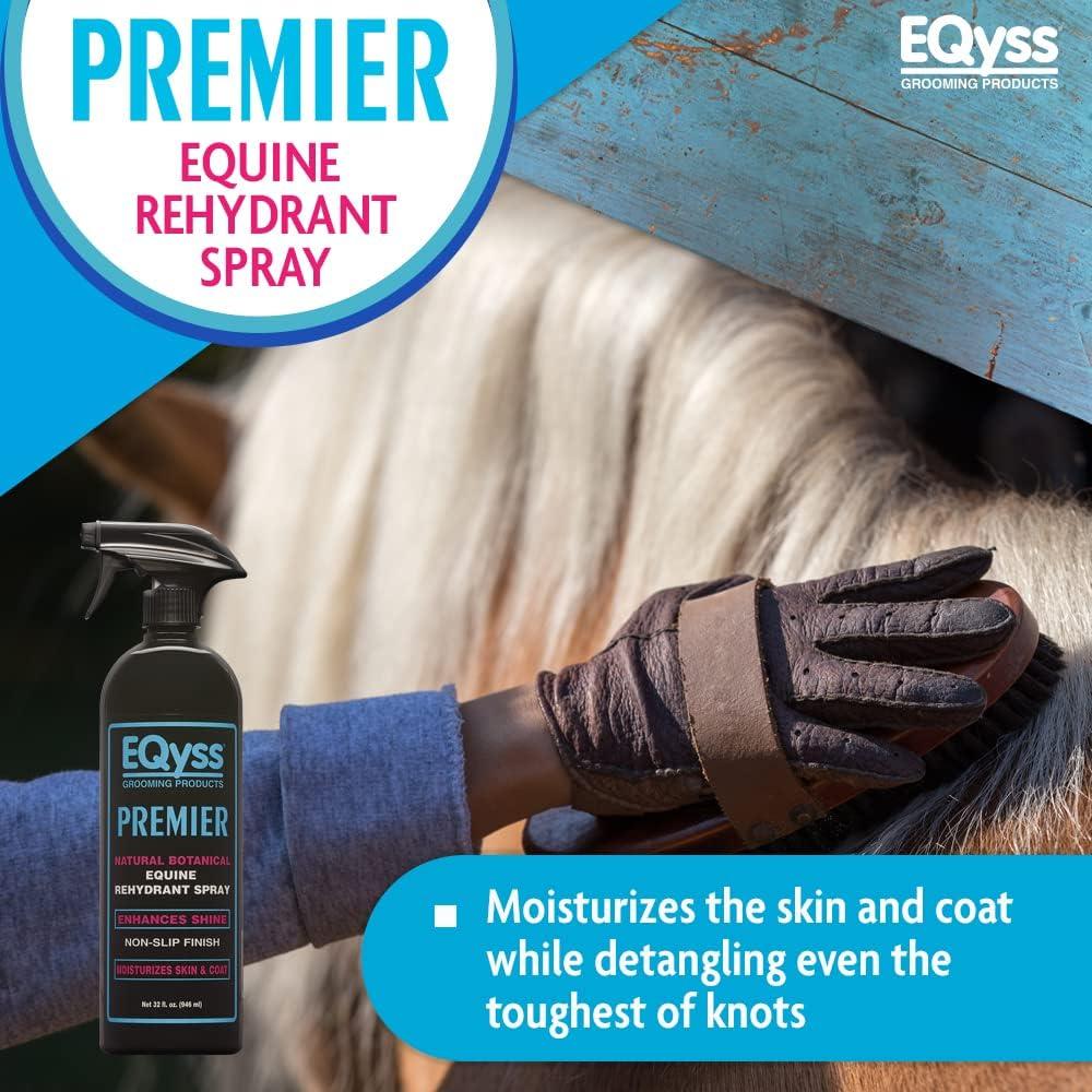 EQyss Premier Spray Hidrante para Caballos 0.95L - Brillo y Suavidad