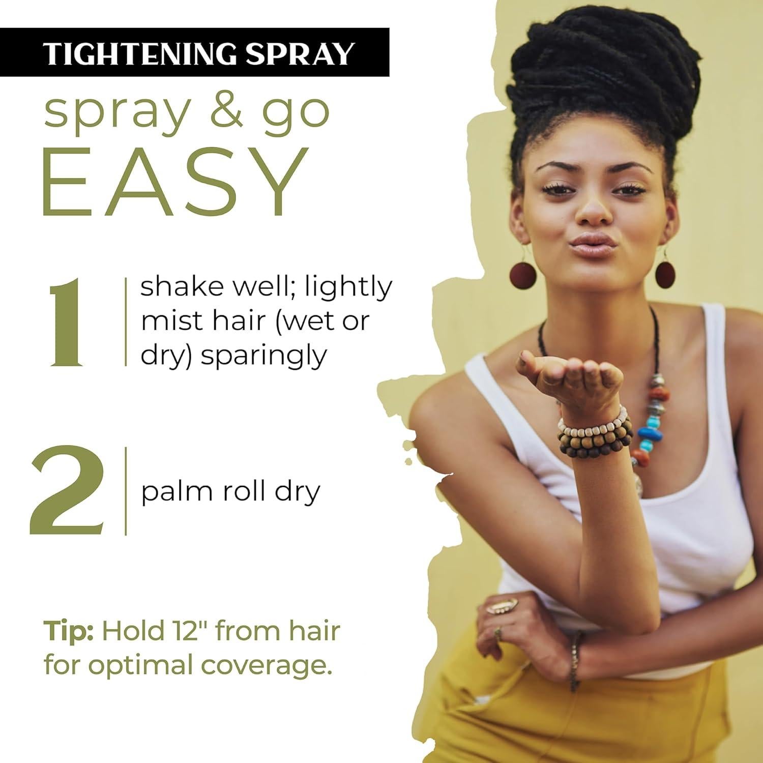 Spray Apretador Dollylocks 226.8ml - Árbol de Té y Menta