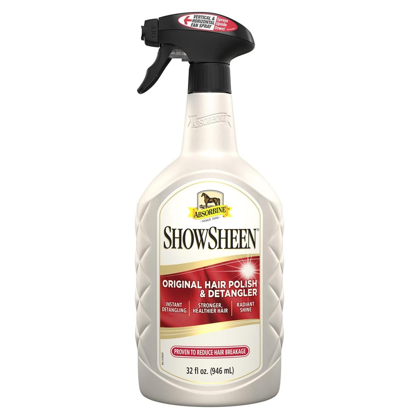 Absorbine ShowSheen Pulidor y Desenredante 946ml Caballo y Perro