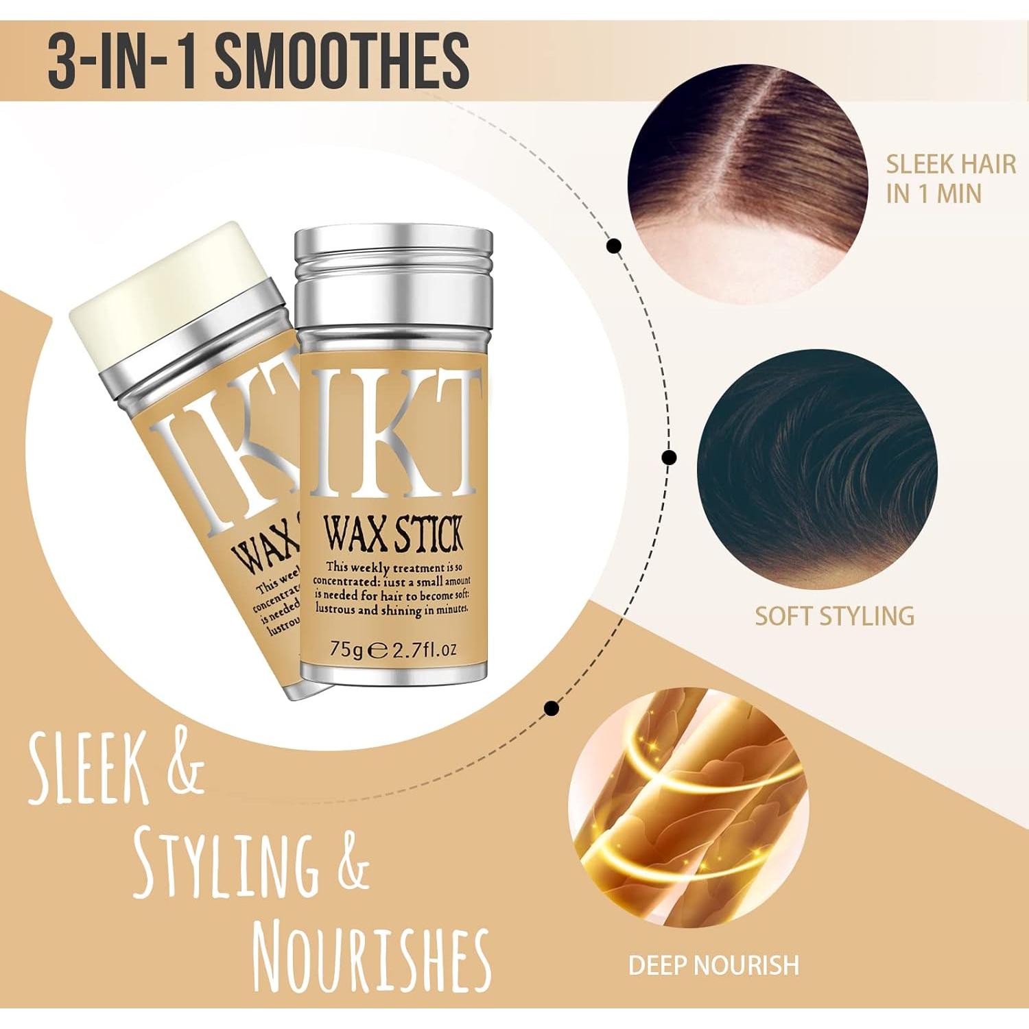 Barra de Cera para Cabello SOVONCARE - Paquete de 3, Fijación Fuerte