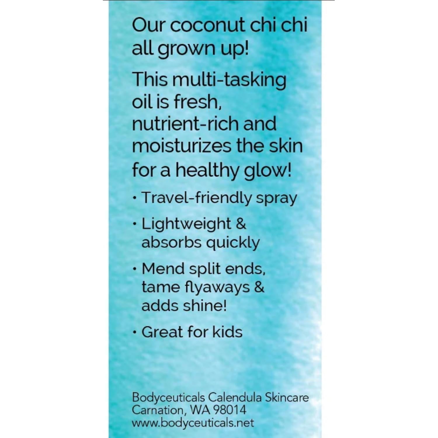 Aceite Corporal en Spray Bodyceuticals Coco y Aloe 103.5 ml