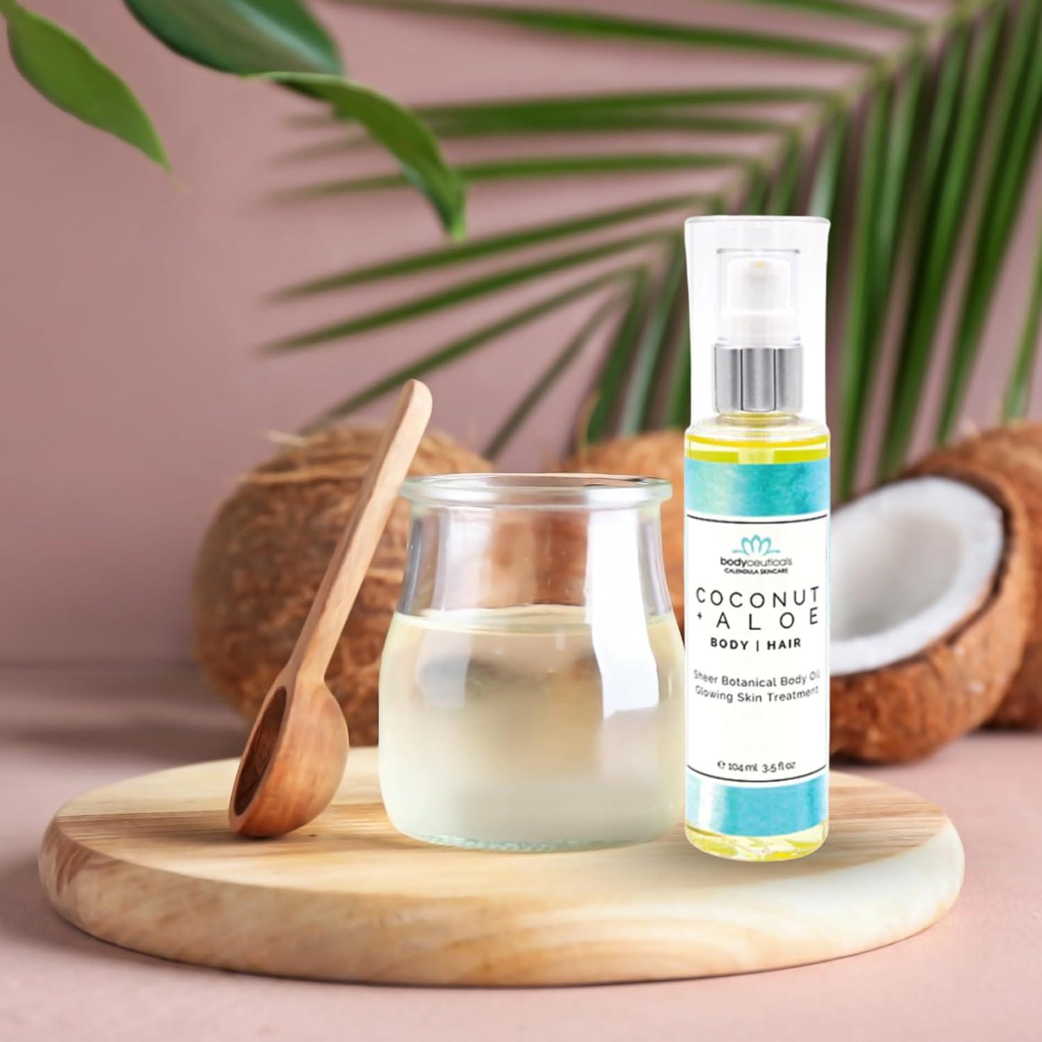 Aceite Corporal en Spray Bodyceuticals Coco y Aloe 103.5 ml