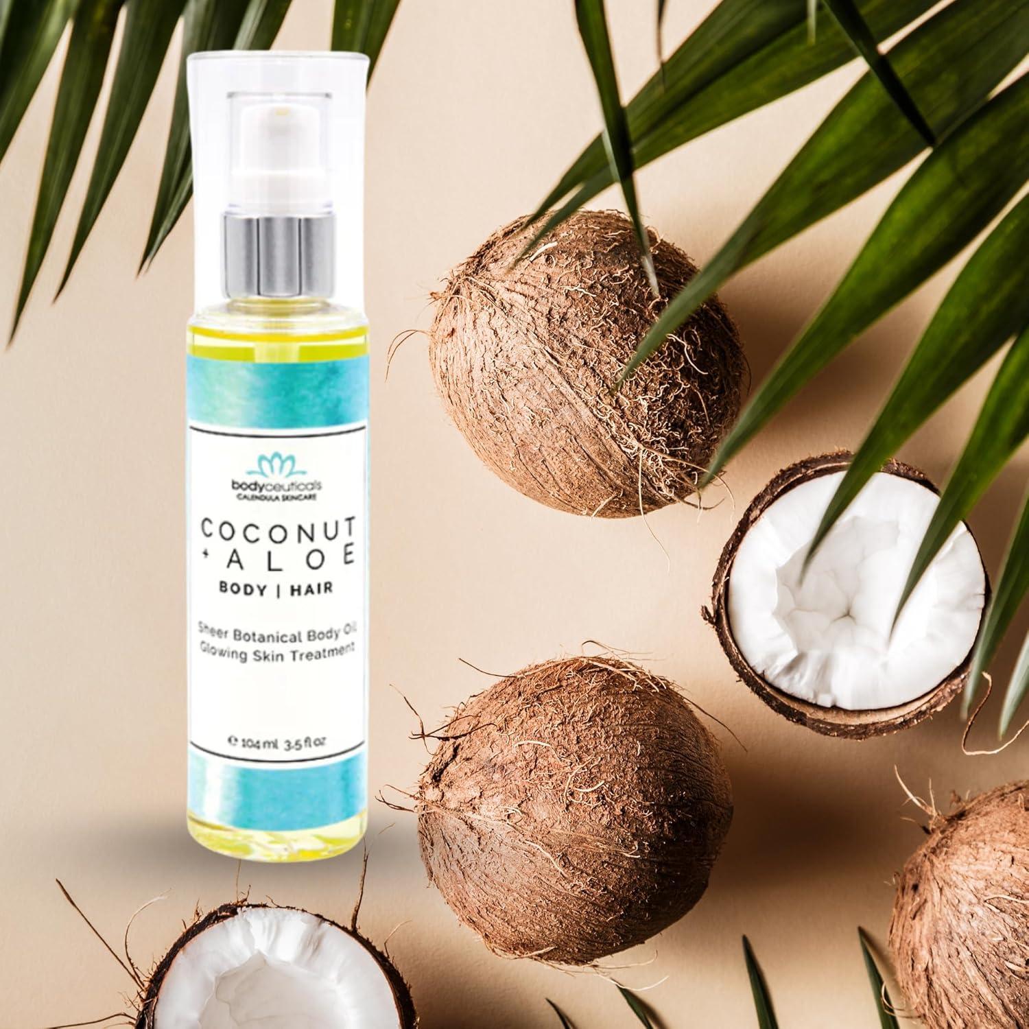 Aceite Corporal en Spray Bodyceuticals Coco y Aloe 103.5 ml