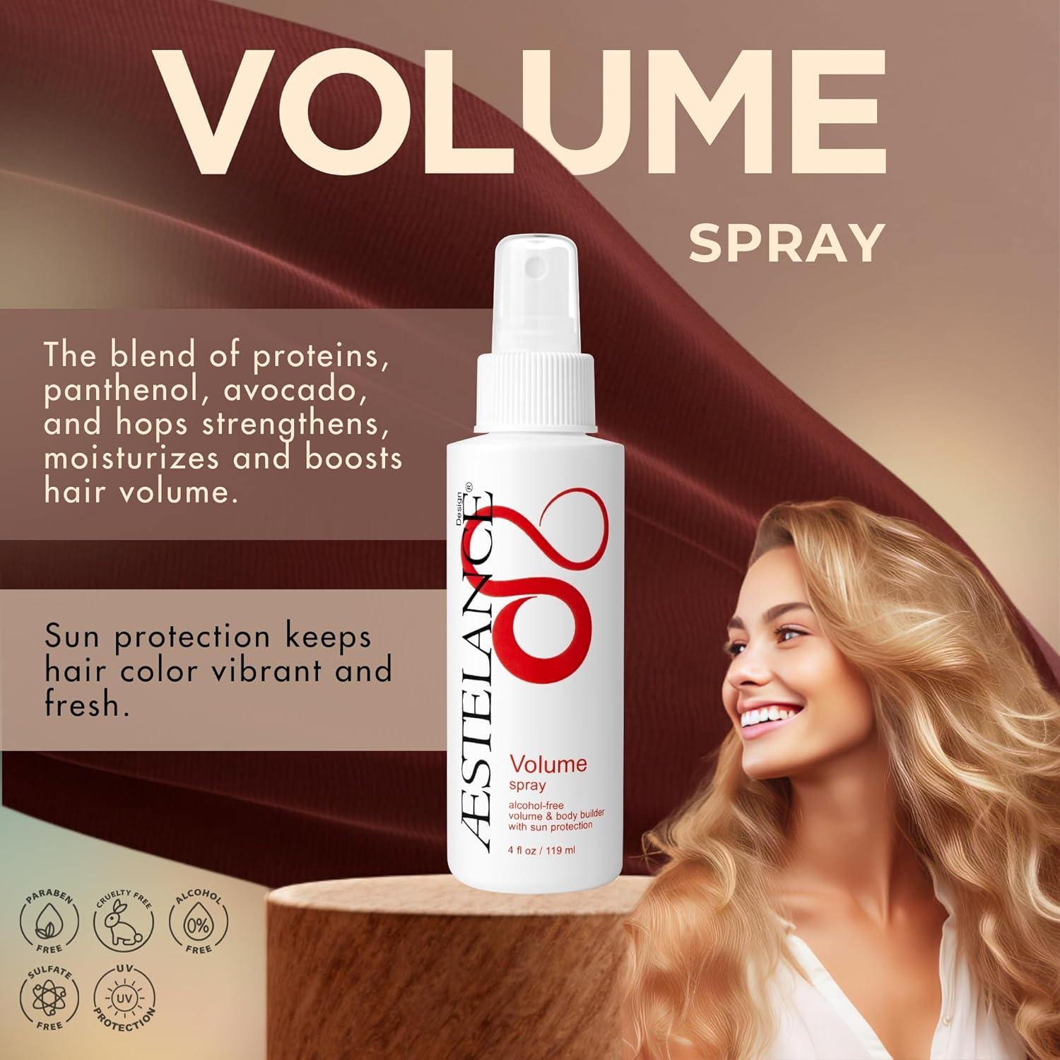 Spray Voluminizador Aestelance 113 g Sin Alcohol con Protección Solar
