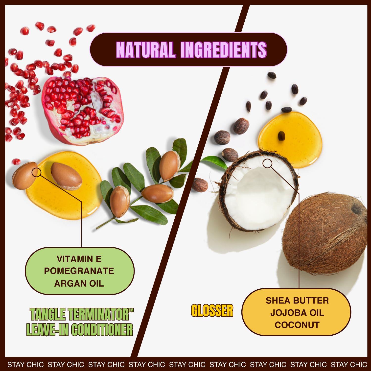 Conjunto de Cuidado Capilar Lela Beauty - 3 Sprays 80mL