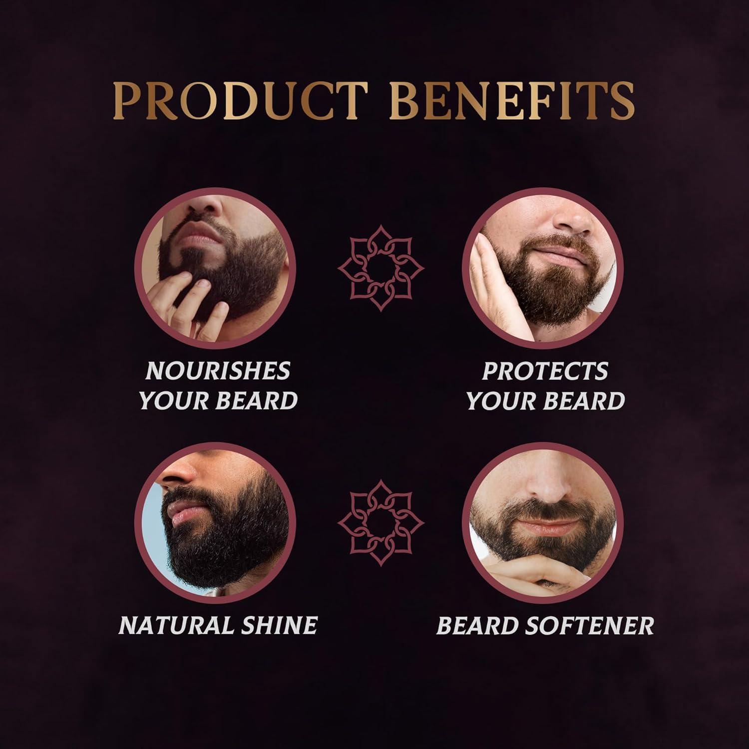 Aceite para Barba HABIBI 59 ml Ámbar y Sándalo Natural