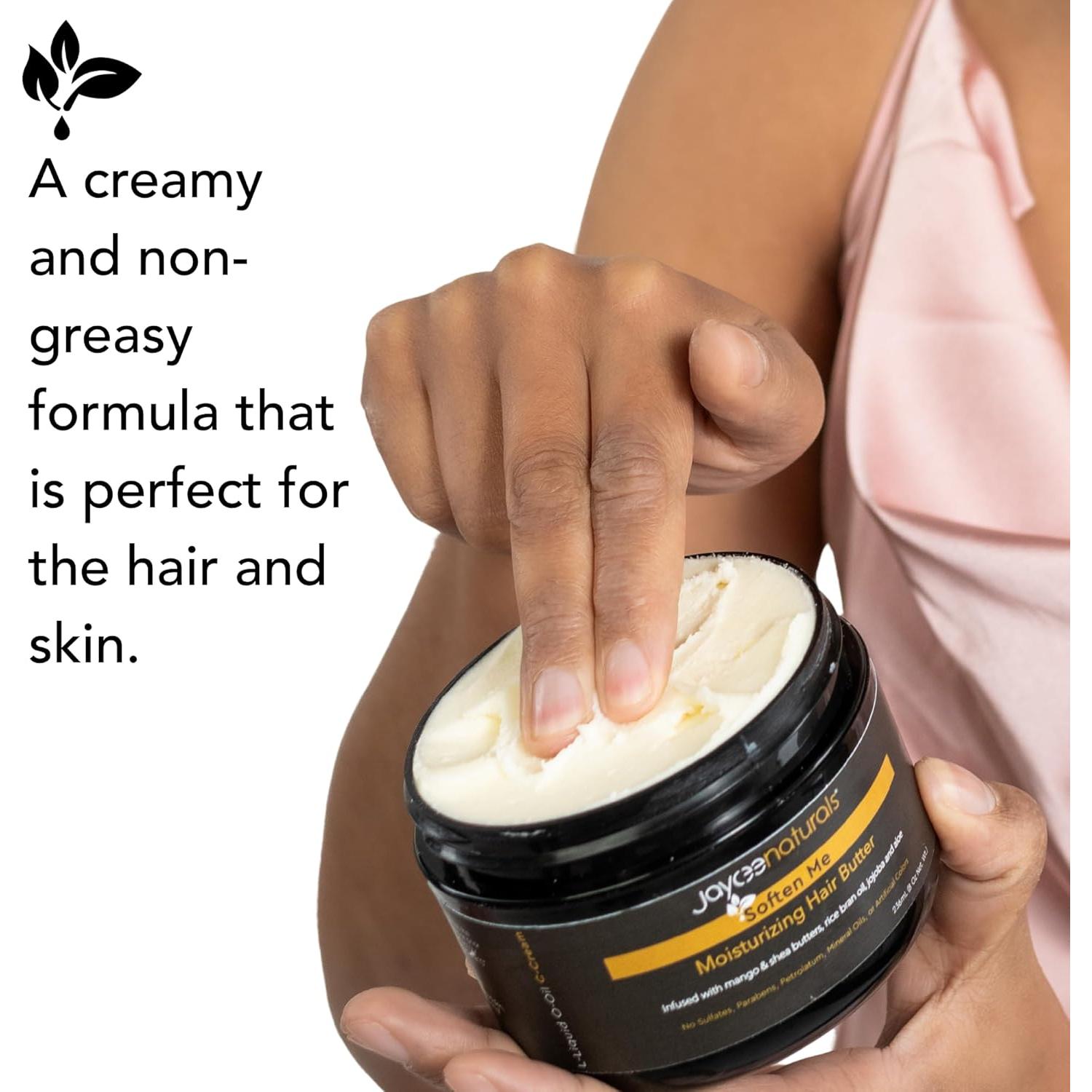 Mini Paquete de Hidratación Jaycee Naturals - Spray, Crema y Mantequilla