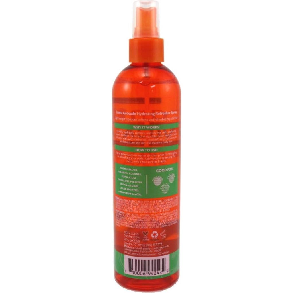 Cantu Spray Refrescante Hidratante Aguacate 354ml - Paquete de 6