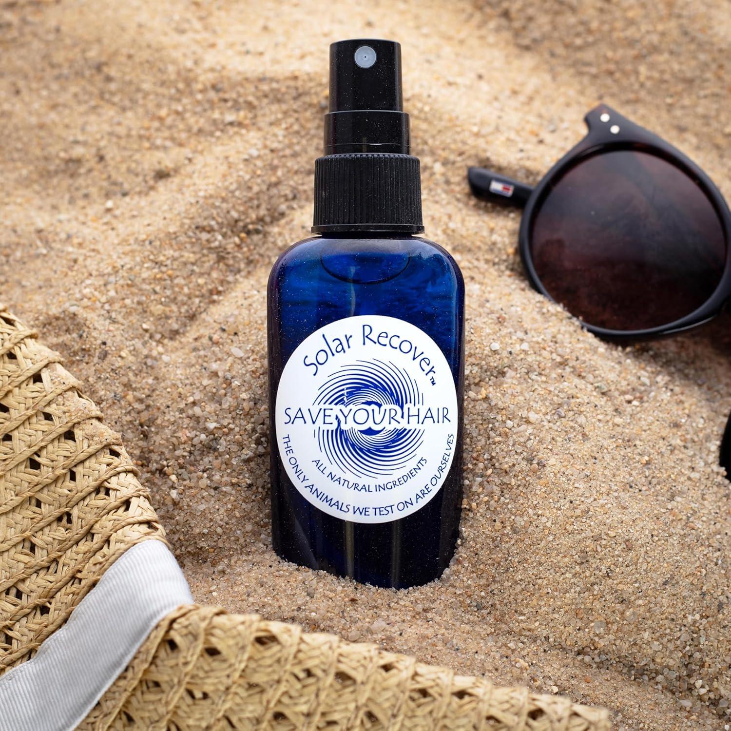 Spray Desenredante Solar Recover 8 oz + 2 oz Acondicionador