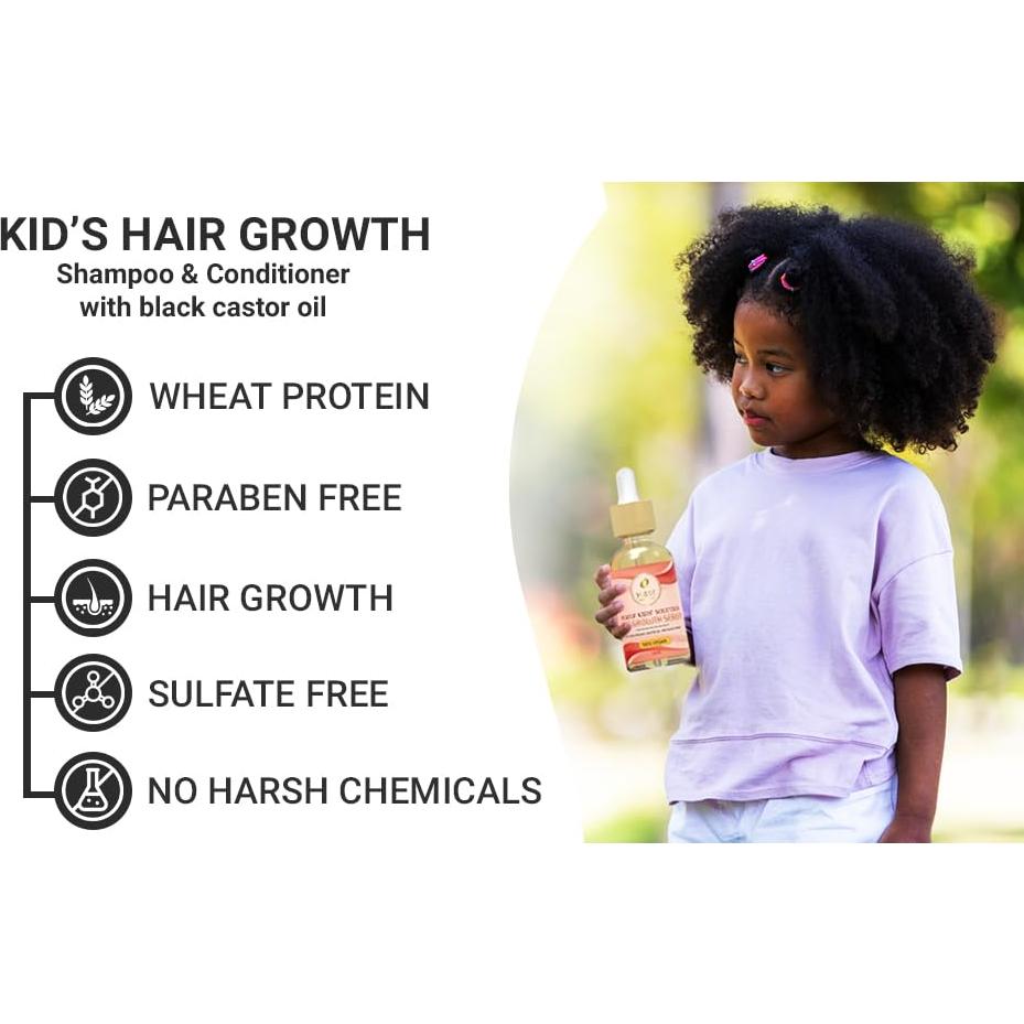 Acondicionador sin enjuague MAKOF para niños 200ml - Hidratante y desenredante