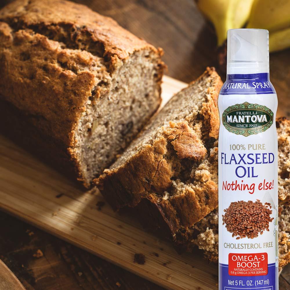 Aceite de Linaza Mantova 100% Puro Spray 141.5 ml Omega-3