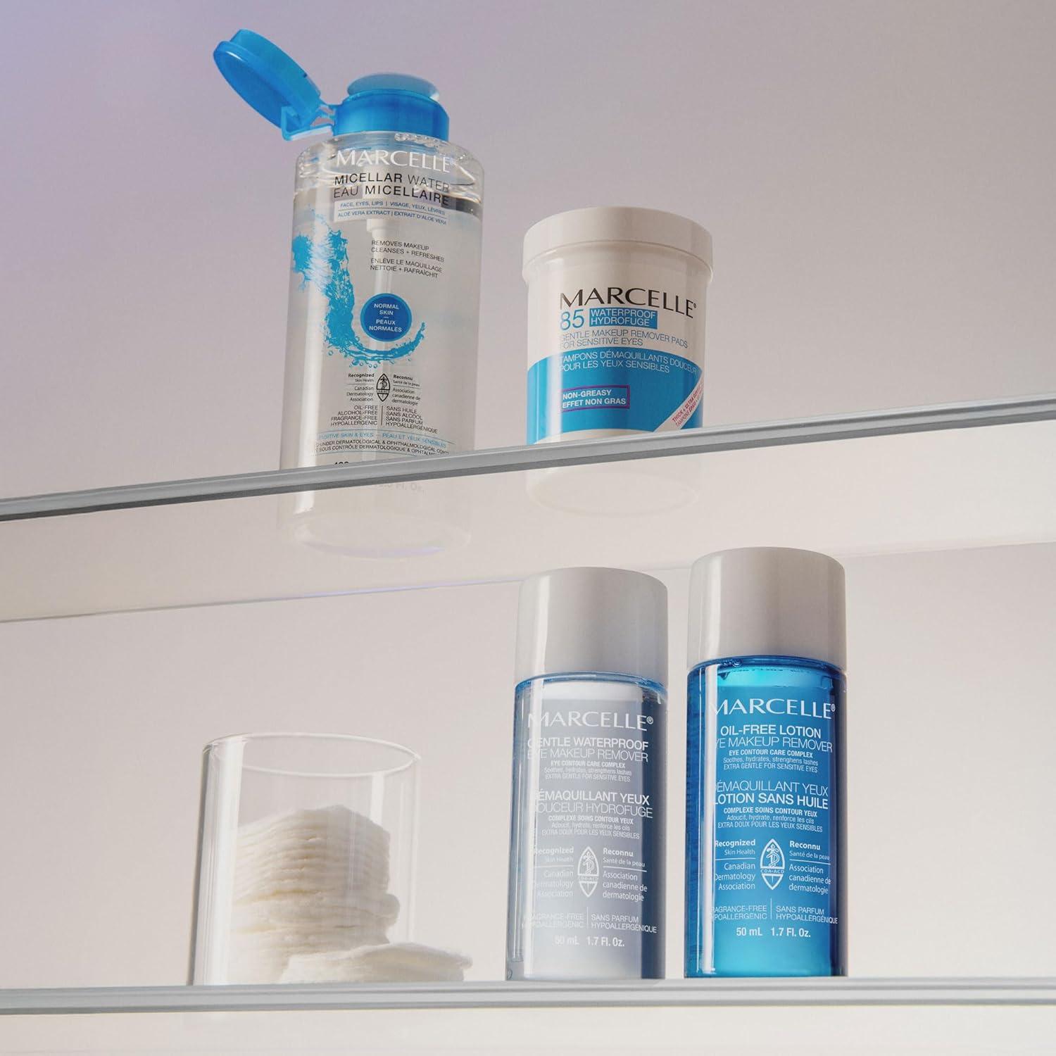 Discos Desmaquillantes Suaves Marcelle - 85 Unidades, Ojos Sensibles