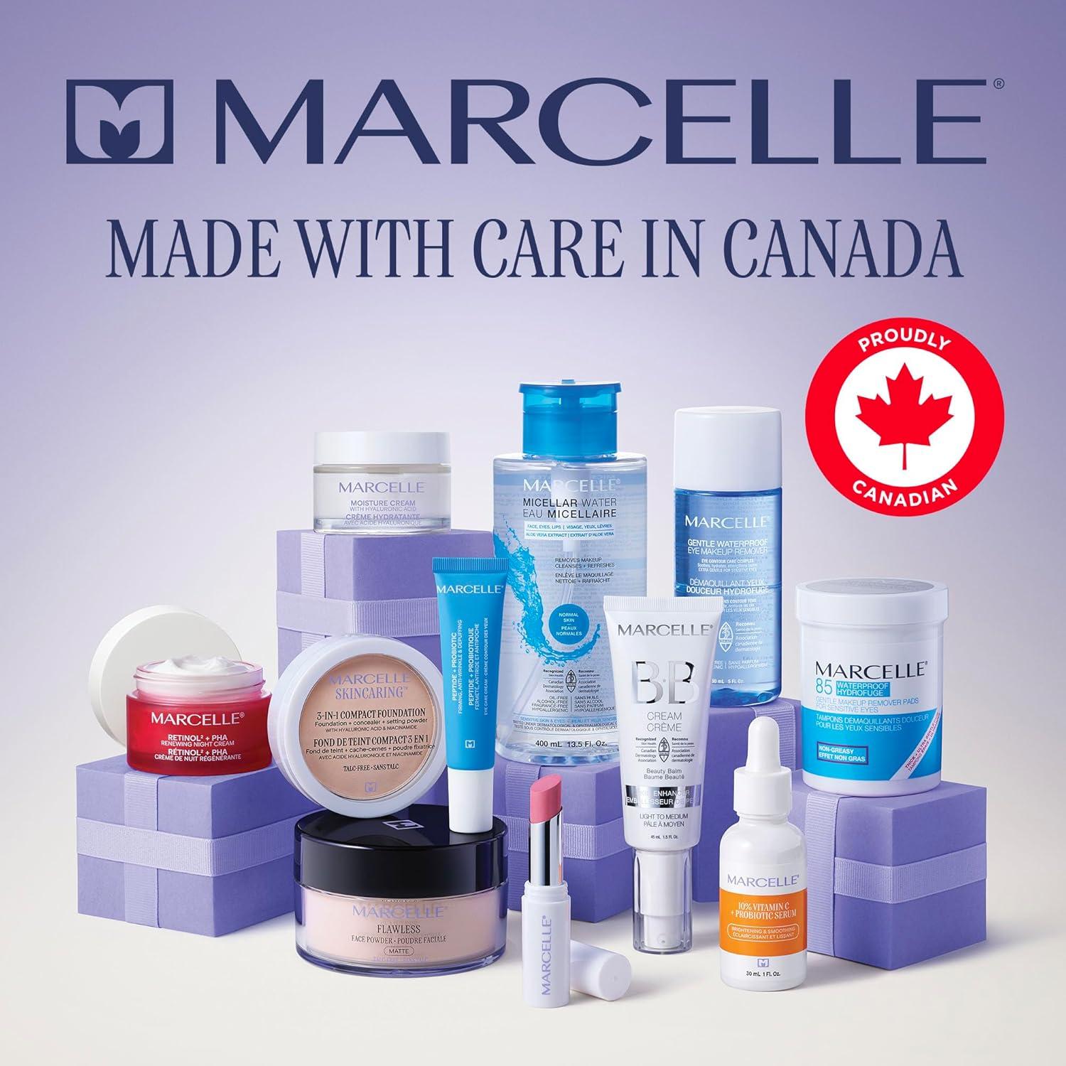 Discos Desmaquillantes Suaves Marcelle - 85 Unidades, Ojos Sensibles