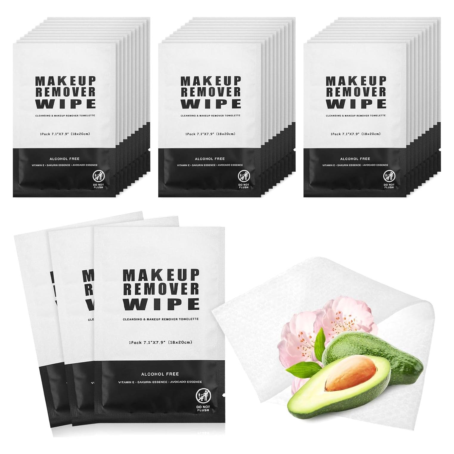 100 Toallitas Desmaquillantes Individuales Gisdo - Limpieza Facial