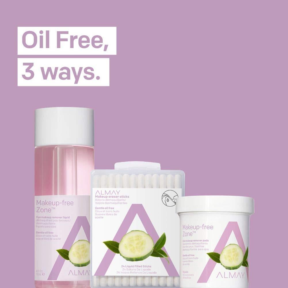 Palitos Removedores de Maquillaje para Ojos Almay 24 Unidades