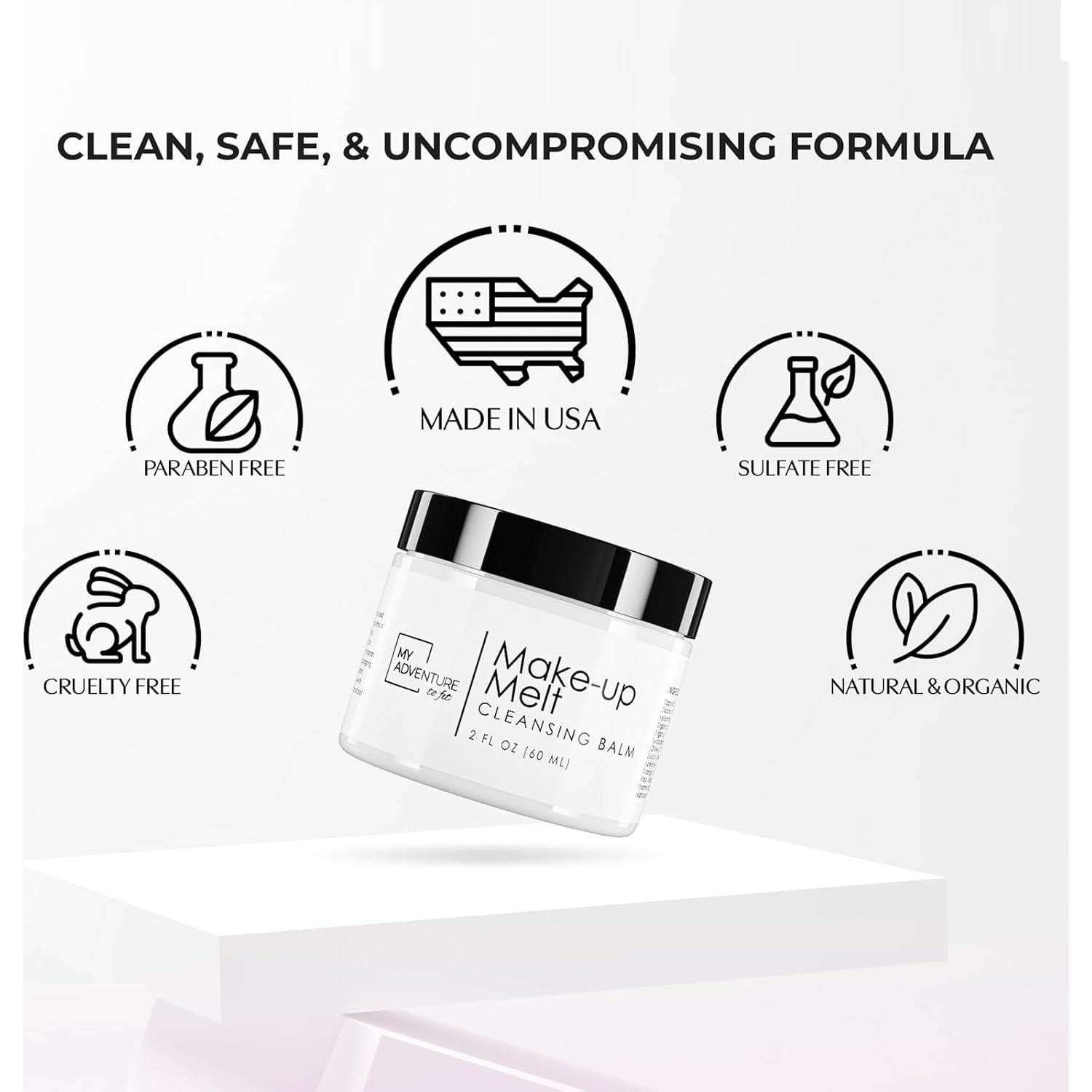 Bálsamo Limpiador de Maquillaje Mi Aventura 73.9 g Hidratante