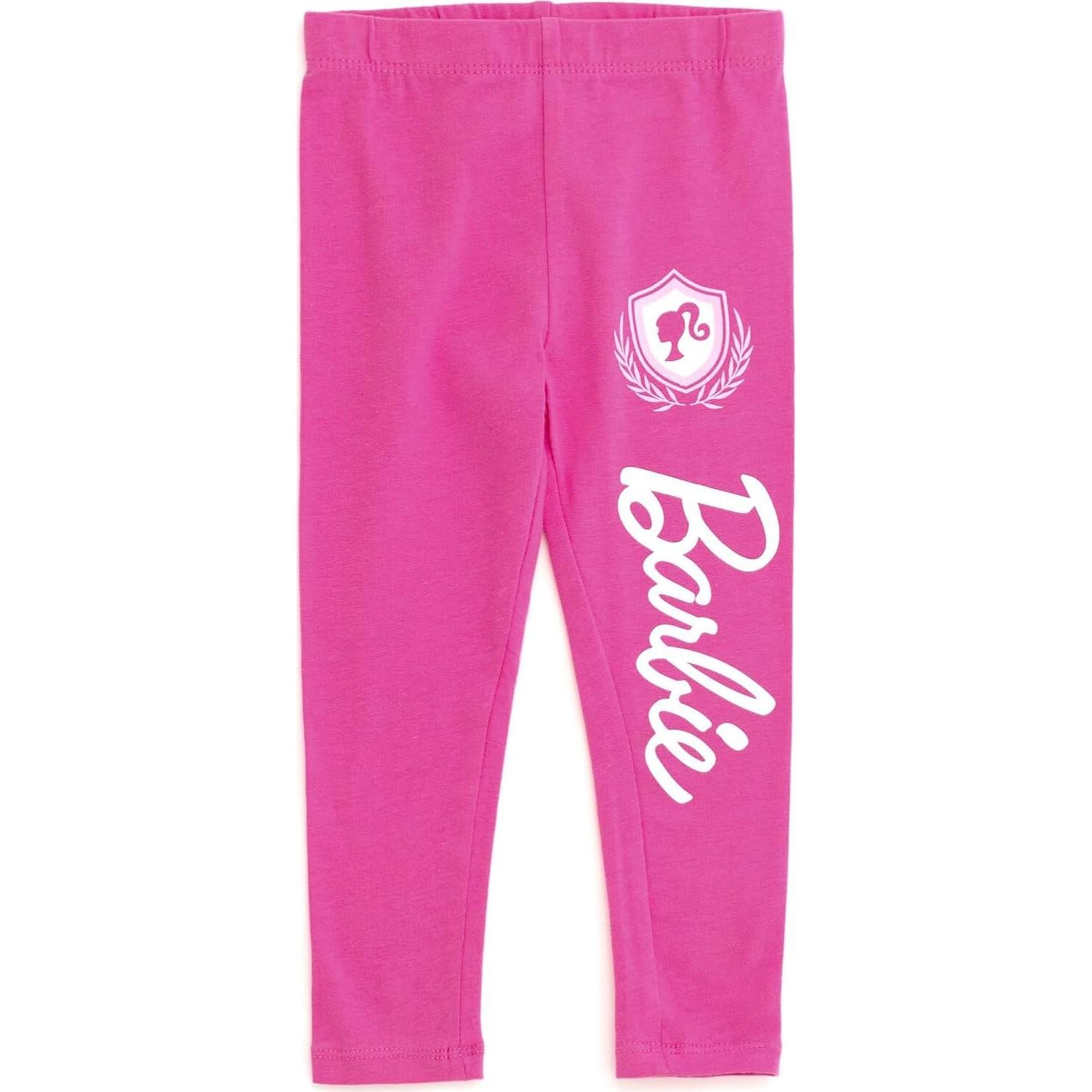 Conjunto camiseta y leggings Barbie 2T-14-16 corazones
